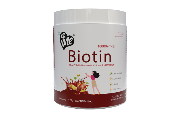 &Me Biotin Plant Based Biotin Supplement For Hair Growth