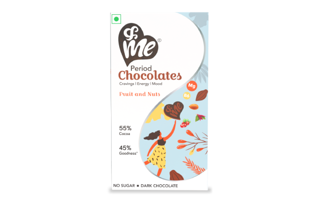 &Me Period Chocolates Sugar Free with Fruit and Nuts (1)