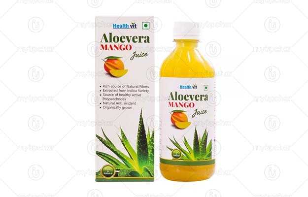 Healthvit Aloevera Mango Juice