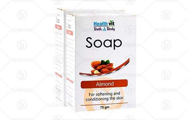 Healthvit Bath And Body Almond Soap