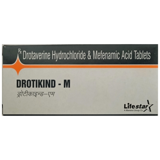 Drotikind M 80 Mg/250 Mg Tablet
