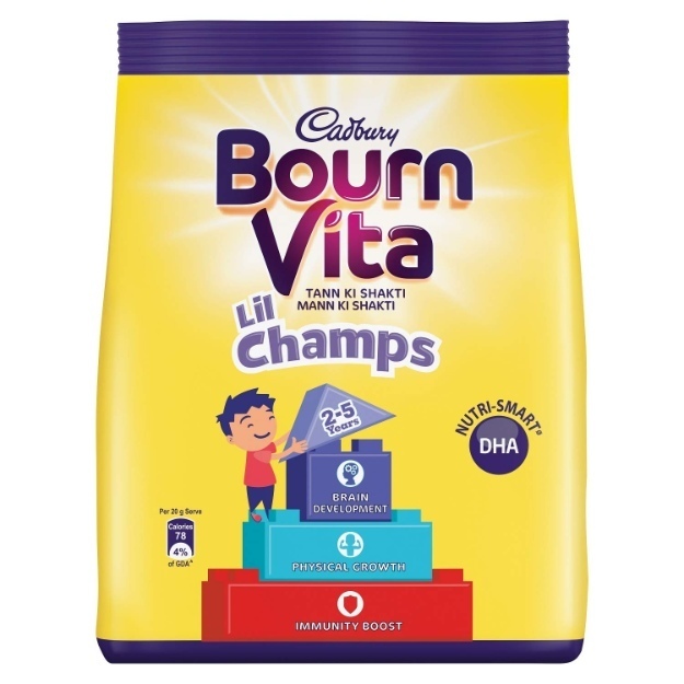 Bournvita Little Champs Pro Health Drink Refill Chocolate Powder 500gm