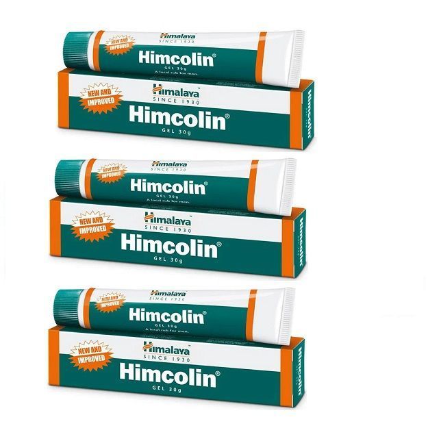 Himalaya Himcolin Gel Pack of 3