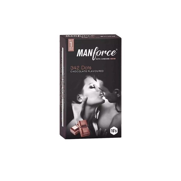 Manforce Chocolate Flavoured Condom (10)