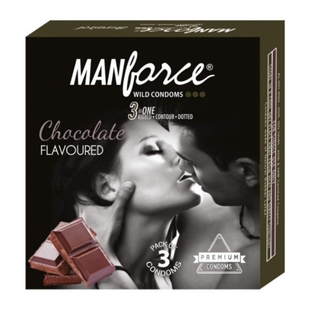 Manforce Chocolate Flavoured Condom (3)