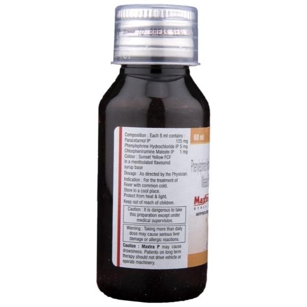 Maxtra P Syrup - Uses, Dosage, Side Effects, Price, Composition