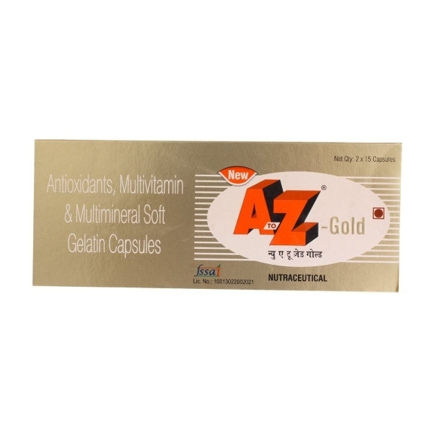 New A to Z Gold Soft Gelatin Capsule