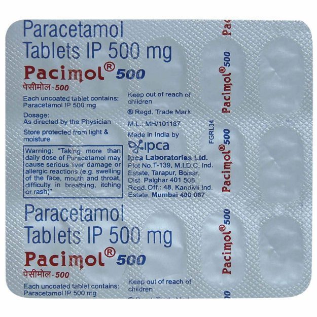 Pacimol 500 Mg Tablet (15)