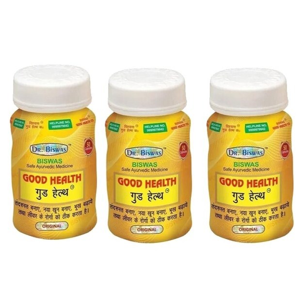 Dr Biswas Good Health Capsule Pack of 3
