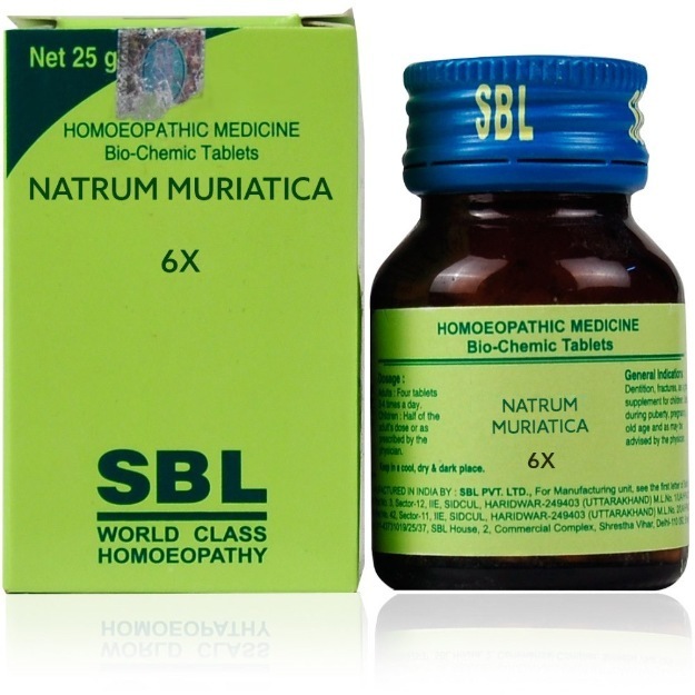 SBL Natrum muriaticum 6X Tablet