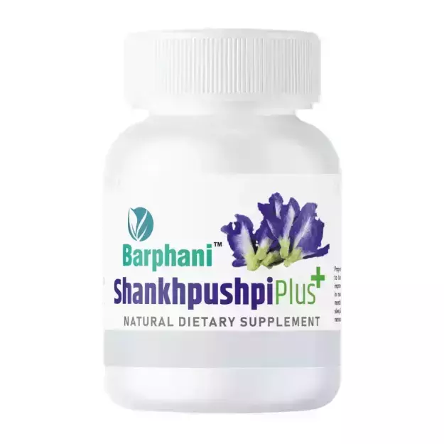 Barphani Shankhpushpi Plus Natural Dietary Supplement Tablet (60)