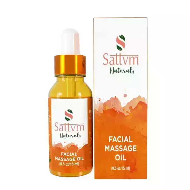 Sattvm Naturals Facial Massage Oil 15ml