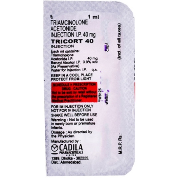 Tricort 40 mg Injection