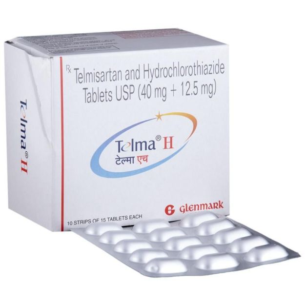 Telma H 40mg Tablet 15'S - Price, Uses, Side Effects