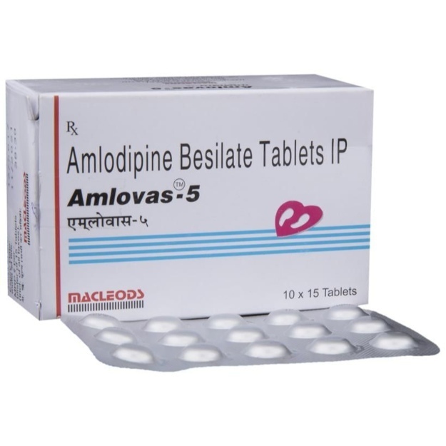 Amlovas 5 Tablet (15)