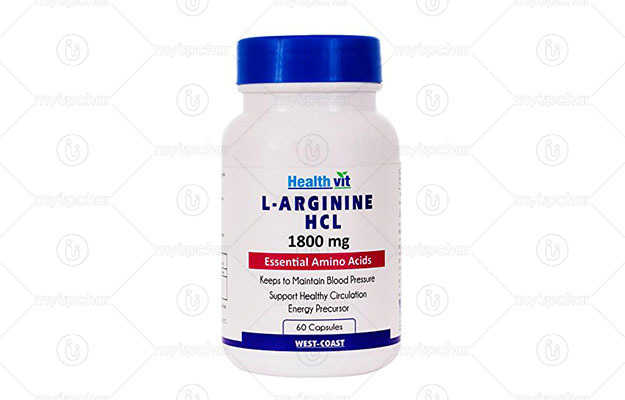 Healthvit L-Arginine 1800 mg Tablet