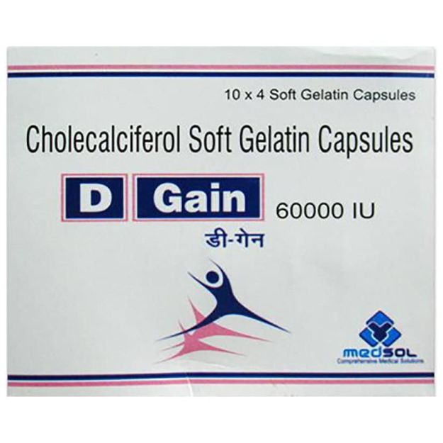 D-Gain 60000 IU Capsule (10)