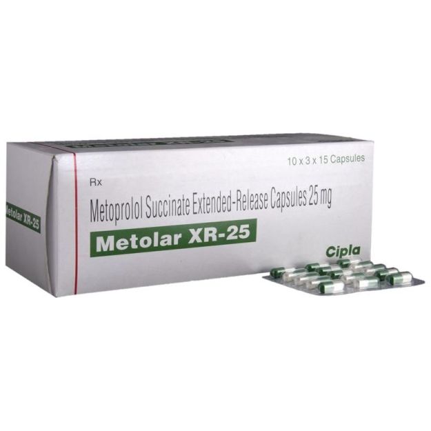 Metolar XR 25 Mg Capsule