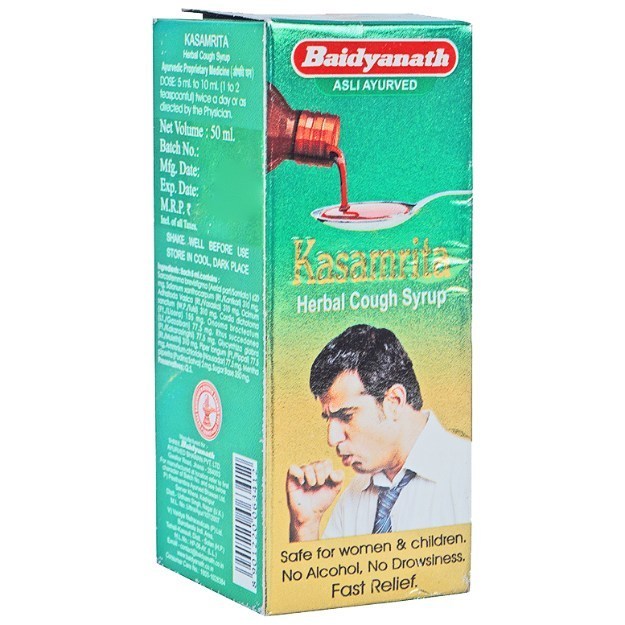 Baidyanath Kasamrita Herbal Syrup 50ml