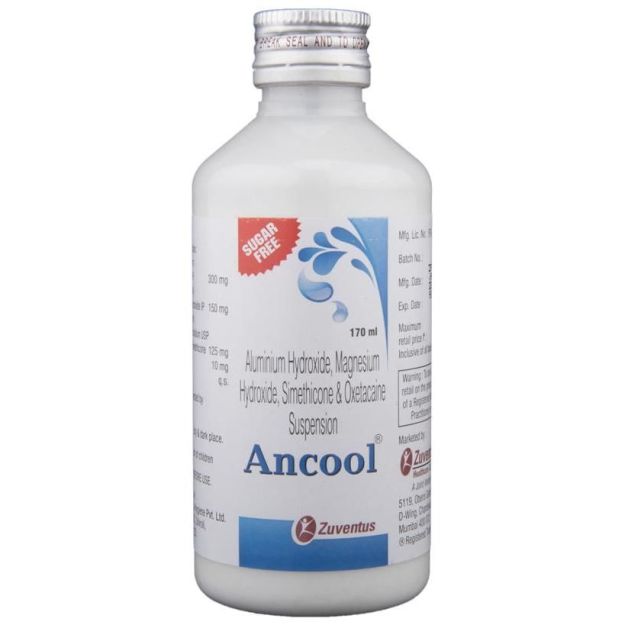 Ancool Oral Suspension Sugar Free 170ml