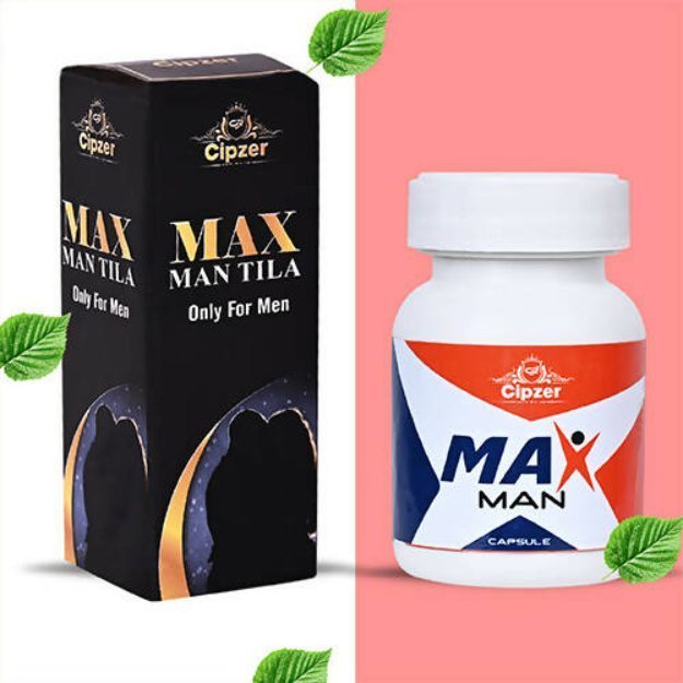 Cipzer Max Man Tila + Max Man Capsule 