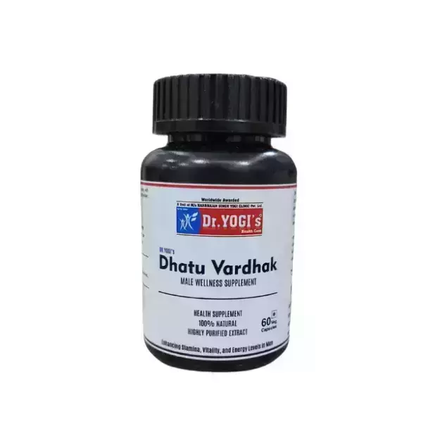 Dr. Yogi's Health Care Dhatu Vardhak Capsule (60)