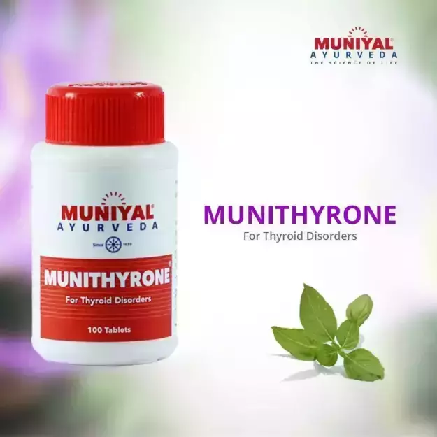 Muniyal Ayurveda Munithyrone Tablets (100)