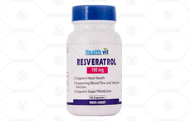 Healthvit Resveratrol 100 Mg Capsule