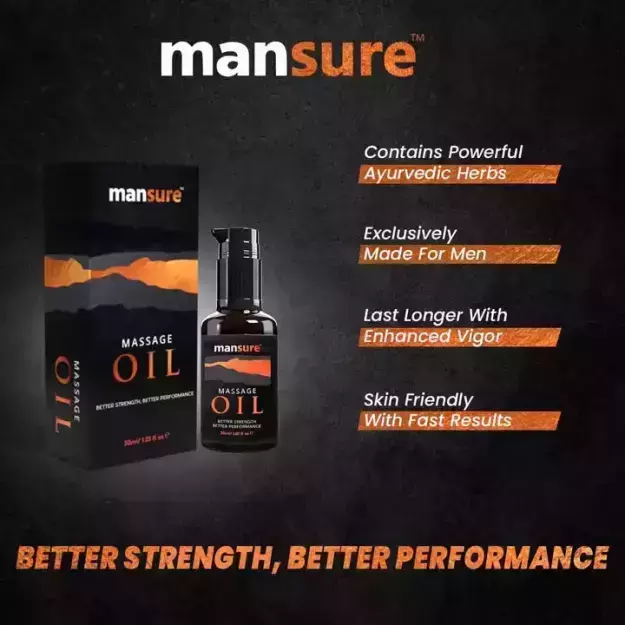 ManSure Massage Oil Uses Price Dosage Side Effects Substitute Buy 