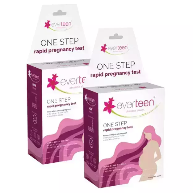 Everteen One Step Rapid Pregnancy Test Kit (50)