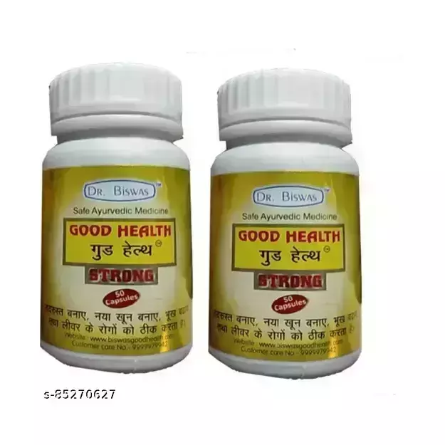 Dr. Biswas Good Health Strong Capsule Pack Of 2