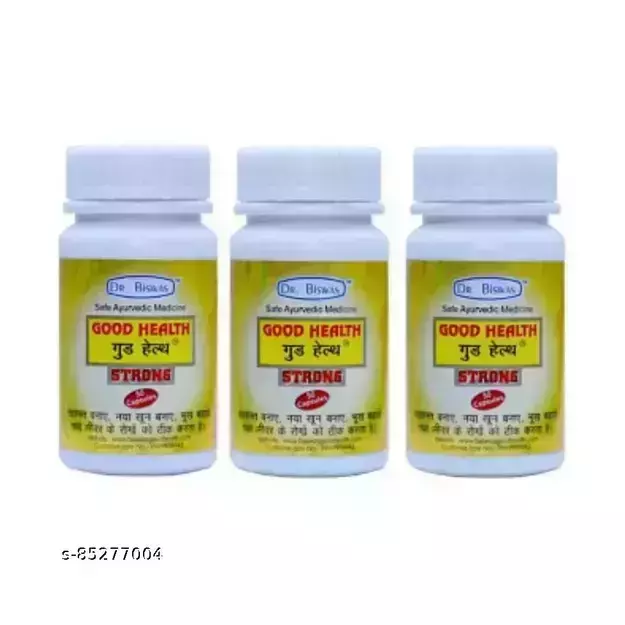 Dr. Biswas Good Health Strong Capsule Pack Of 3