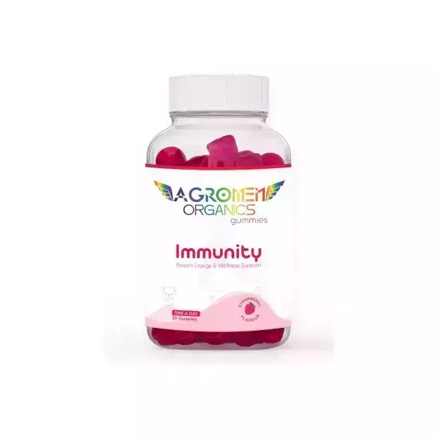 Agromen Organics Immunity Gummies For Men Women And Kids (30)