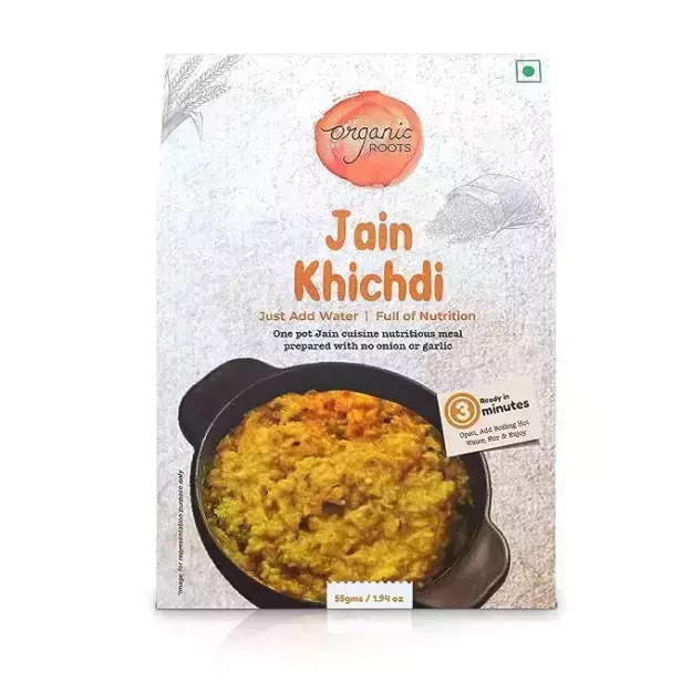 Organic Roots Jain Ready To Eat Khichdi Pack Of 4