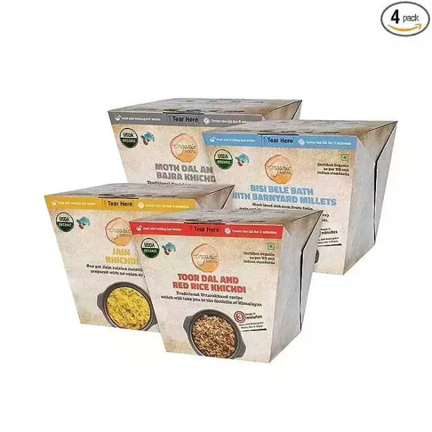 Organic Roots Spicy Mix Khichdi Combo Pack
