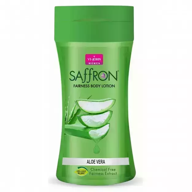 Vi John Saffron Fliptop Aloevera Fairness Body Lotion For Men And Women 250ml