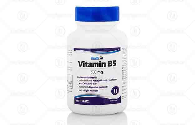 Healthvit Vitamin B5 Capsule