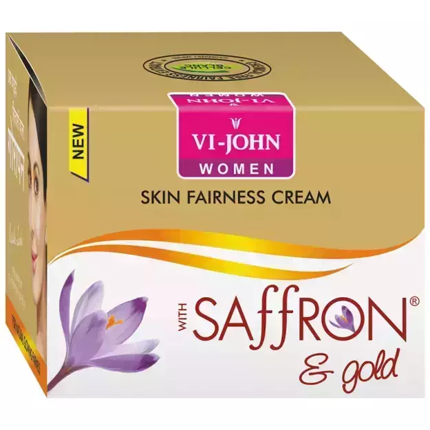 Vi John Women Saffron Gold Extracts Cream With Vitamin E 50gm