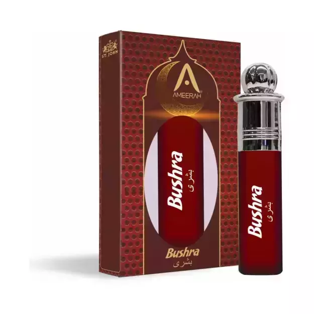 St John Bushra Floral Attar For Men And Women Free From Alcohol 8ml