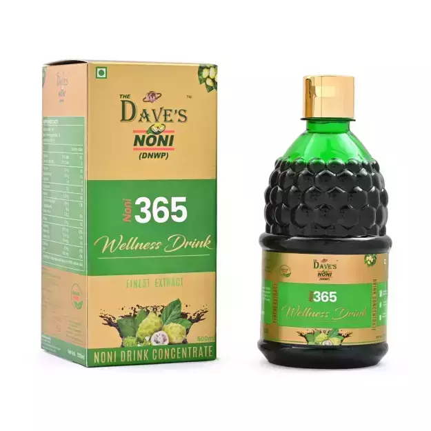The Dave's Noni Natural And Organic 365 Immunity booster Juice 500ml Pack Of 2
