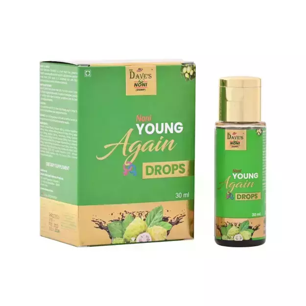 The Dave's Noni Young Again Drops For Stamina, Vigour And Vitality 30ml