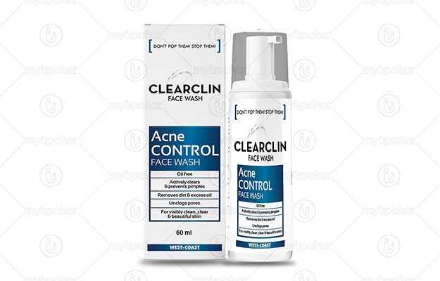 Healthvit Clearclin Acne Control Facewash