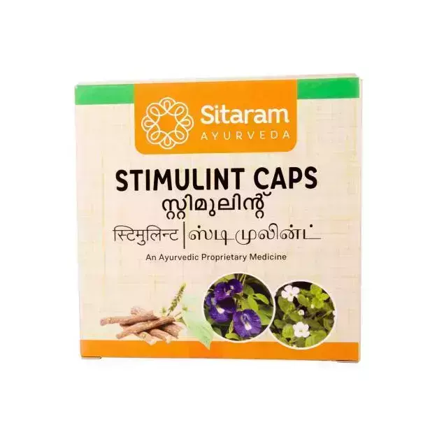 Sitaram Ayurveda Stimulint Caps (100)