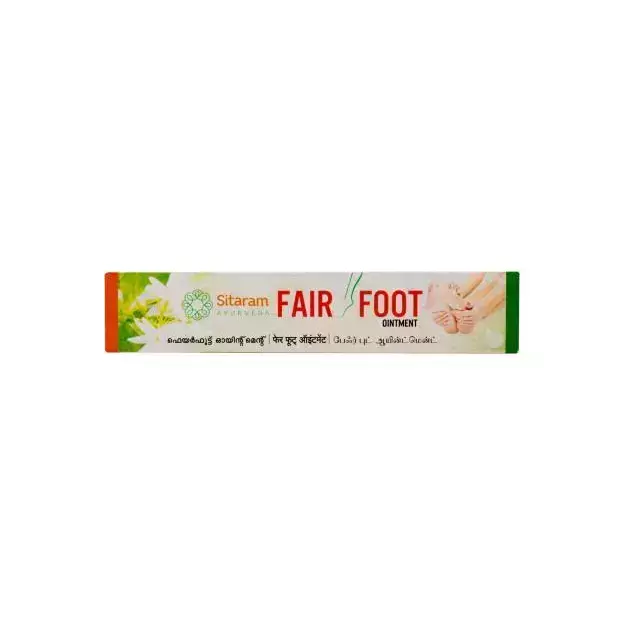 Sitaram Ayurveda Fair Foot Ointment 15gm Pack Of 4