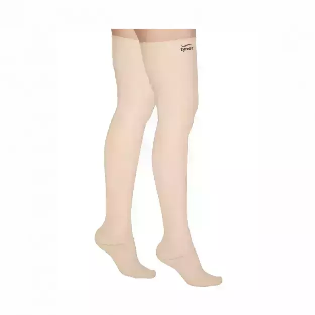 Tynor Compression Garment Leg Mid Thigh Closed Toe Normal Wide S