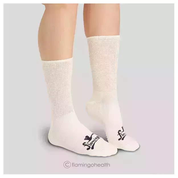 Flamingo Diabetic Socks With Anti Skid Universal