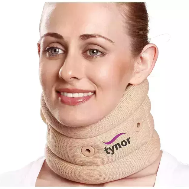Tynor Cervical Collar Soft Beige Medium