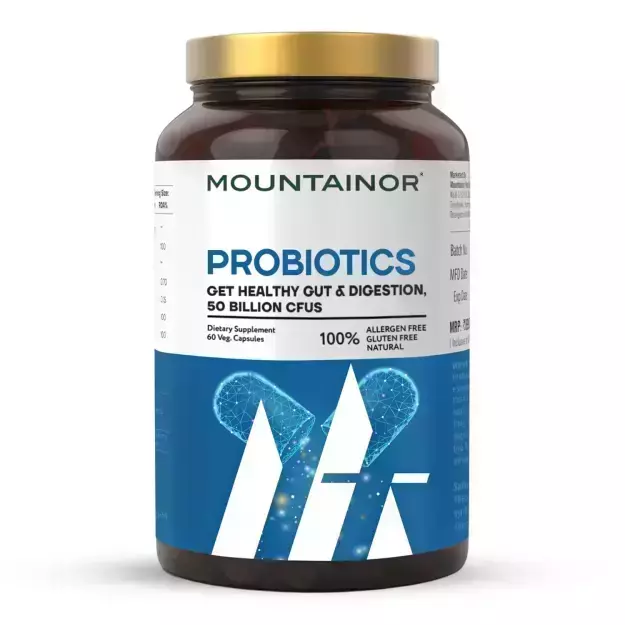 Mountainor Probiotics 50 Billion CFU Capsules (60)