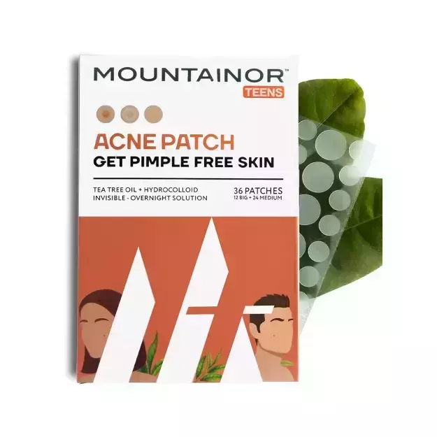 Mountainor Teens Patch For Pimple Free Skin Pack Of 2