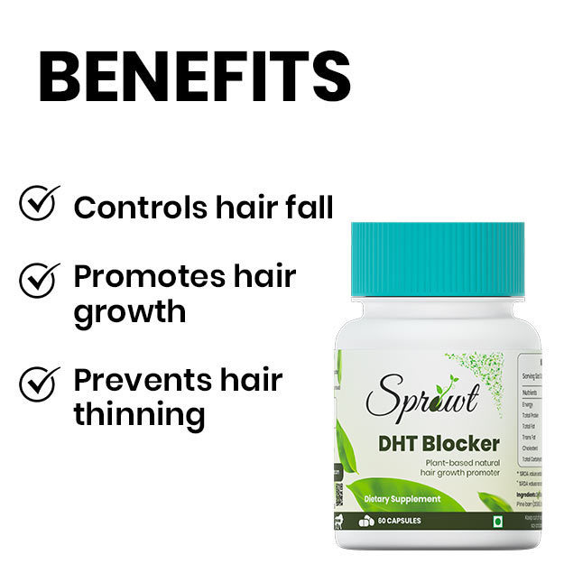 Sprowt DHT Blocker Plant-Based Natural Hair Growth Promoter Capsules_3